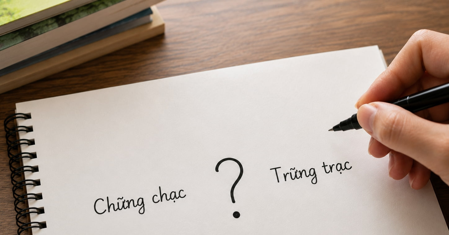 Chững chạc hay trững trạc viết đúng chính tả tiếng Việt?
