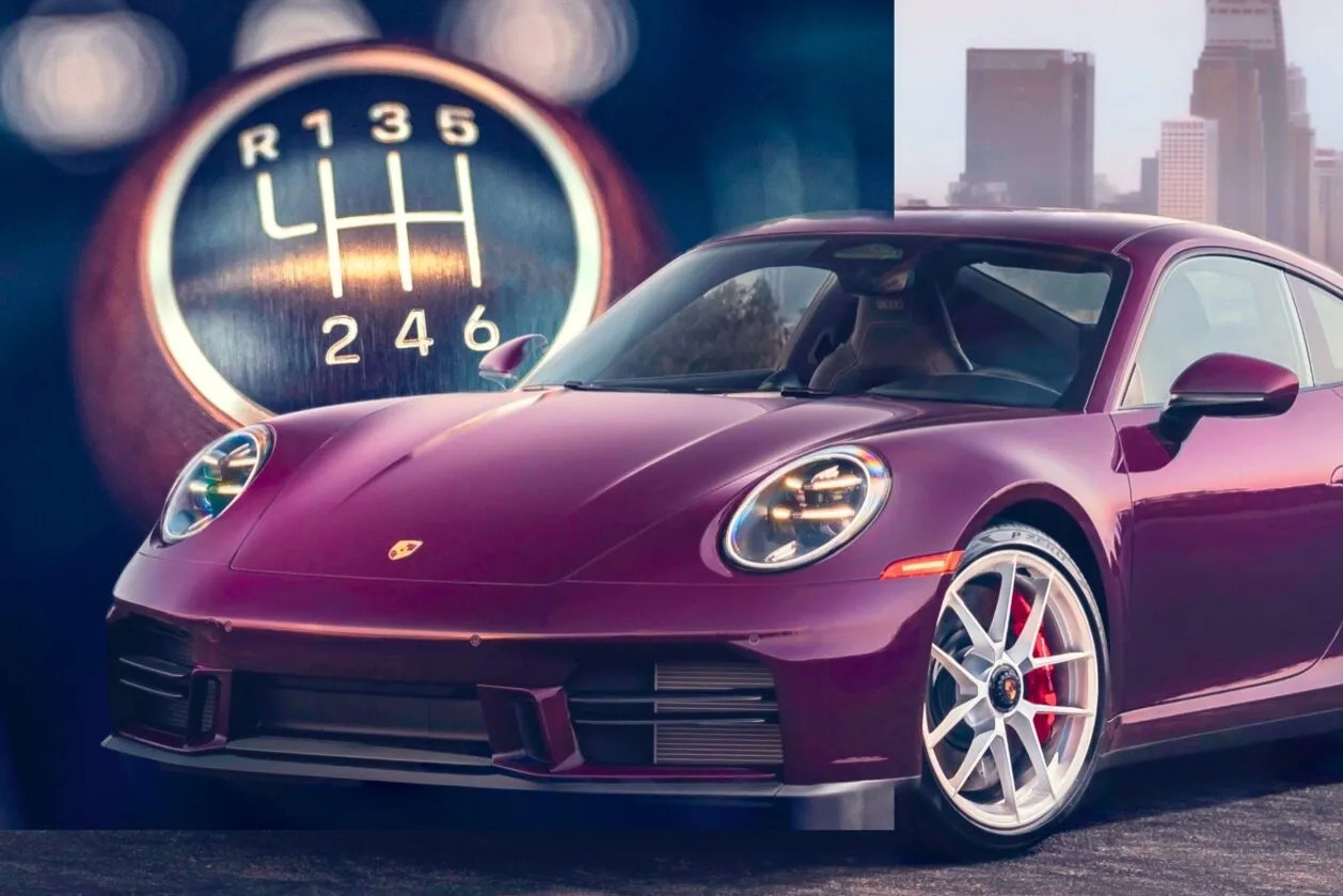 Porsche bất ngờ hồi sinh hộp số sàn trên siêu xe 911 Carrera S