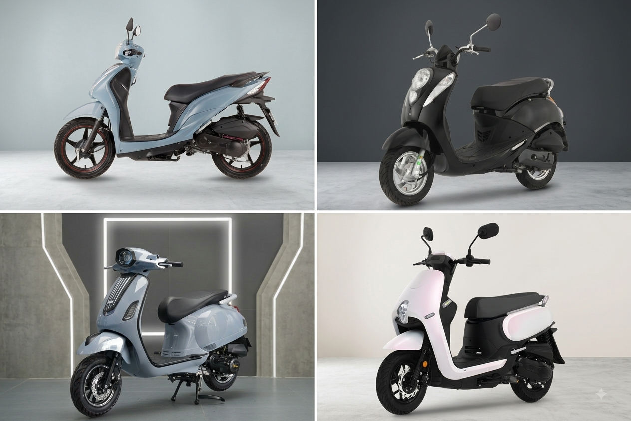 Loạt mẫu xe tay ga 50cc không cần bằng lái cho học sinh cấp 3 từ 16 tuổi