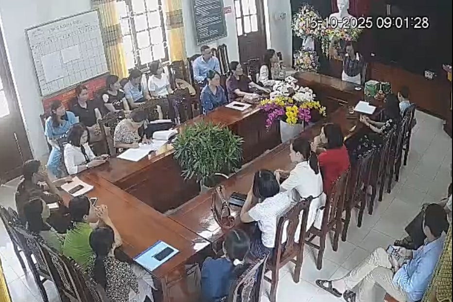 Nữ hiệu trưởng đập bàn, ném cốc ở Ninh Bình đề nghị làm rõ nguồn gốc video