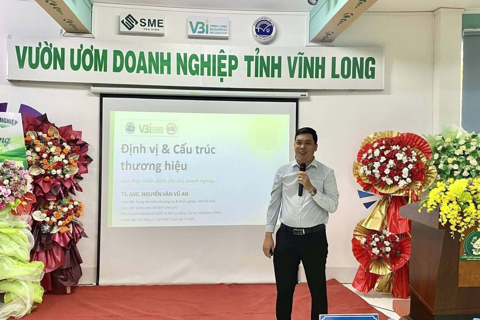 Đại học Trà Vinh có chuyên gia hỗ trợ khởi nghiệp sáng tạo