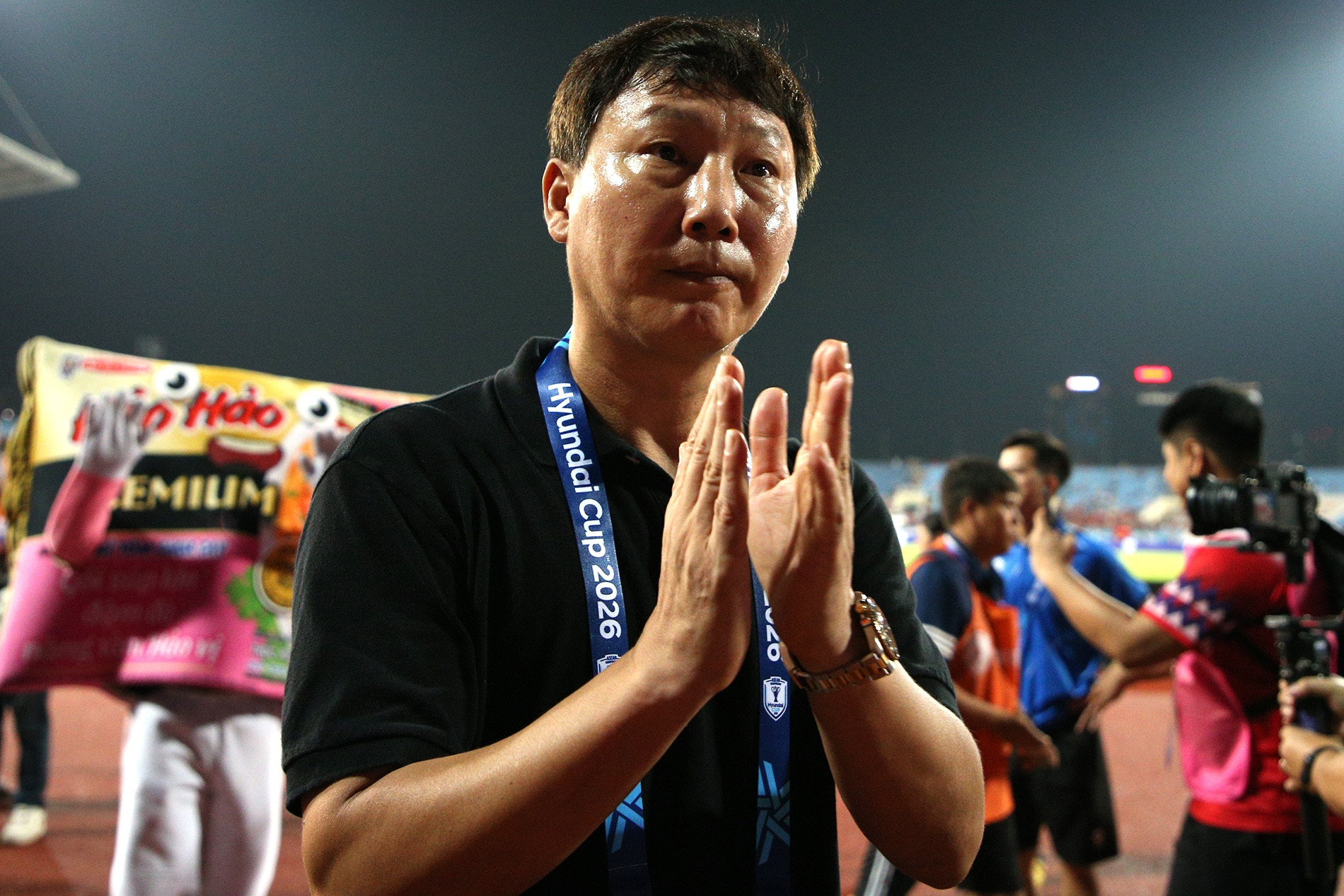 HLV Kim Sang Sik: Hy vọng Xuân Son ghi 3 bàn khi đấu Thái Lan