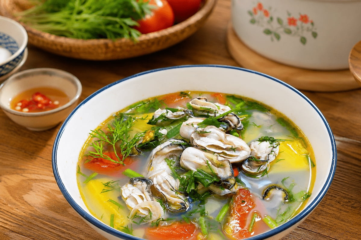 Cách nấu canh hàu chua ngọt đơn giản, đậm đà không bị tanh