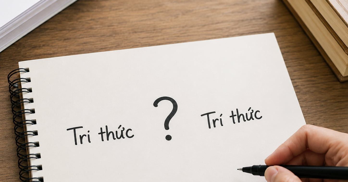 Tri thức và trí thức có giống nhau không?