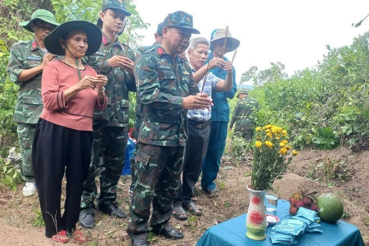 Từ lời dặn 30 năm trước của mẹ, người phụ nữ giúp quy tập một hài cốt liệt sĩ