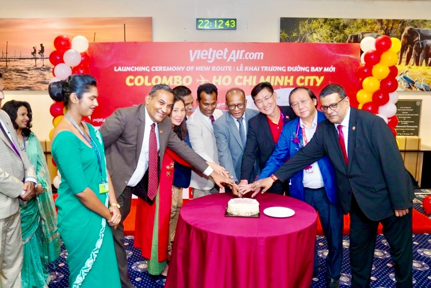 Vietjet khai trương đường bay thẳng TP.HCM - Colombo