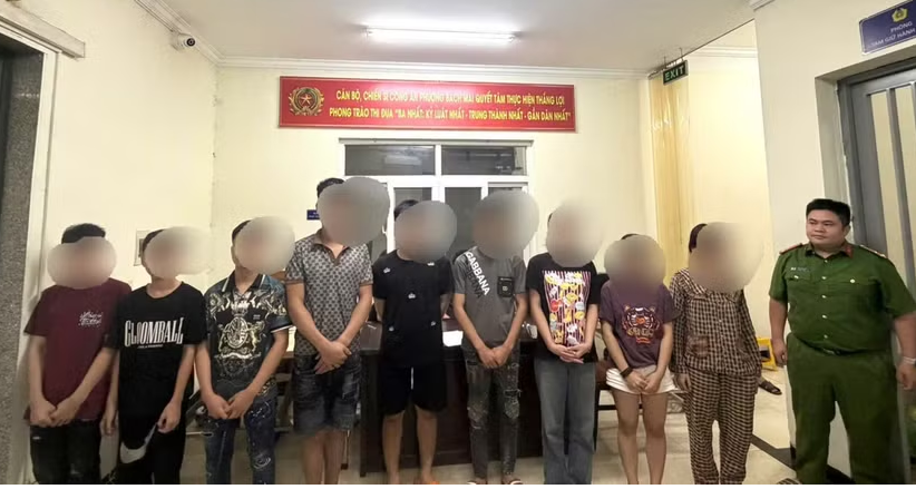 9 thanh thiếu niên bị tạm giữ sau màn hỗn chiến giữa đường ở Hà Nội