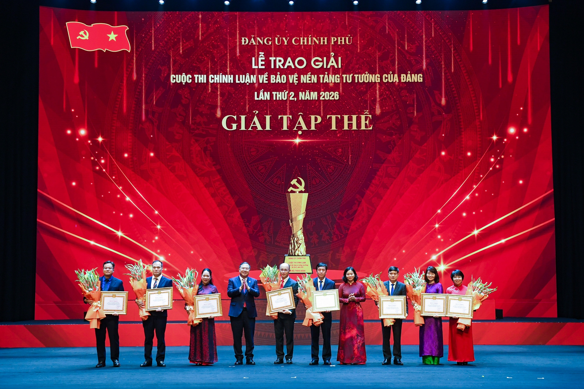Bộ Dân tộc và Tôn giáo đạt 2 giải A Cuộc thi chính luận bảo vệ nền tảng tư tưởng của Đảng