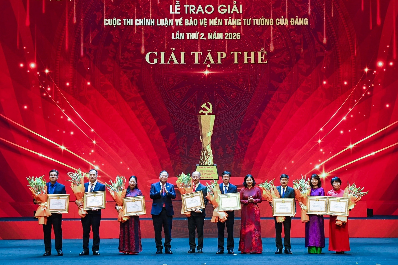 Bộ Dân tộc và Tôn giáo đoạt 2 giải A Cuộc thi chính luận bảo vệ nền tảng tư tưởng của Đảng