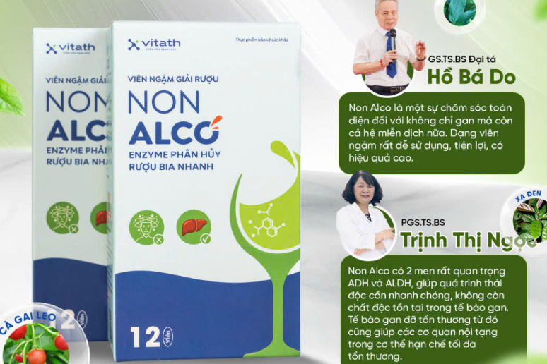 Vi phạm khi quảng cáo viên giải rượu, Công ty Vitath bị phạt 110 triệu đồng