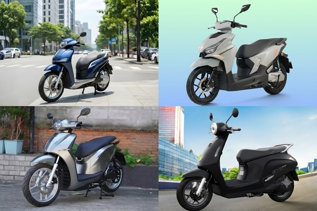 Loạt xe máy điện dành cho người bận rộn, sạc một lần chạy được cả tuần