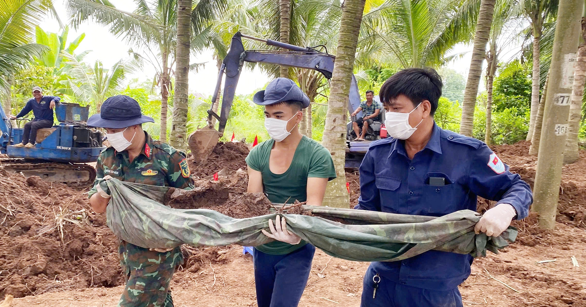 Người phụ nữ cung cấp manh mối, giúp tìm 44 hài cốt liệt sĩ dưới vườn dừa