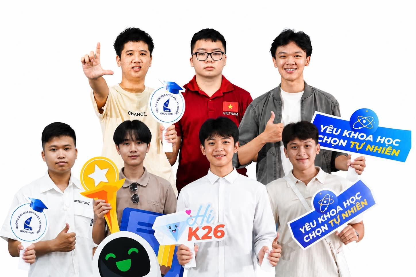 Thủ khoa, huy chương Olympic, gương mặt Olympia là tân sinh viên trường tự nhiên