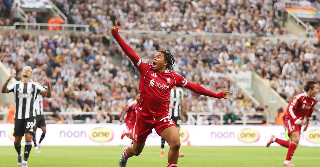 Trực tiếp Newcastle 1-0 Liverpool: Elanga ghi bàn chớp nhoáng (H1)