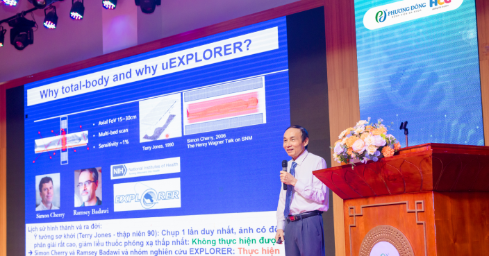 Giáo sư về ung thư chỉ ra lợi ích của thuốc phóng xạ trong điều trị bệnh ác tính