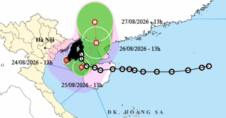 Bão số 4 Narra cách Quảng Ninh - Hải Phòng hơn 100km, mưa lớn ở đâu?