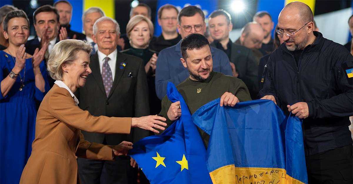 EU hứa tài trợ 6,1 tỷ Euro, ông Zelensky nói &amp;apos;Ukraine sẽ không thất bại&amp;apos;