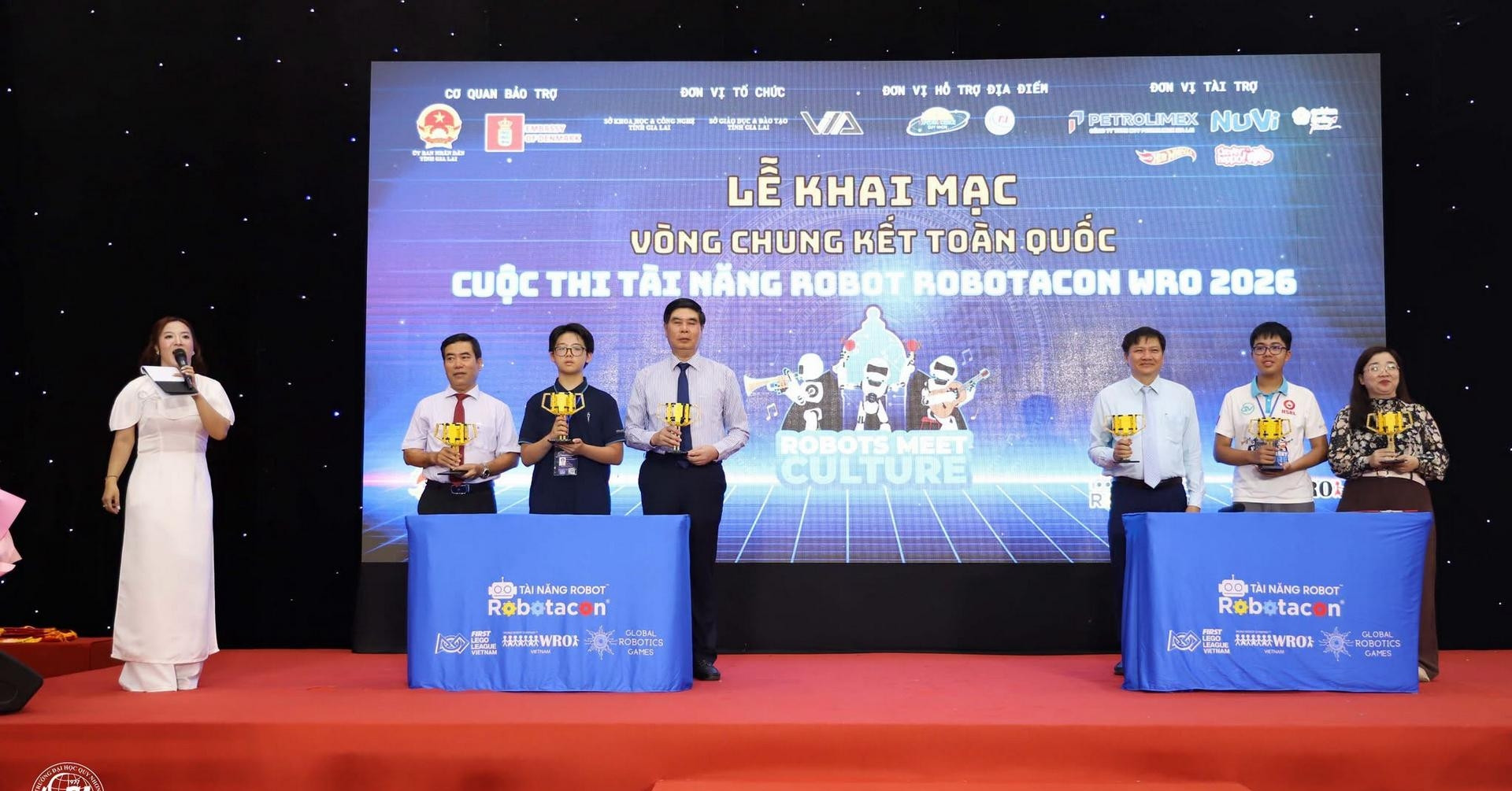 Hơn 400 tài năng trẻ tranh tài Robotacon WRO 2026 tại Gia Lai