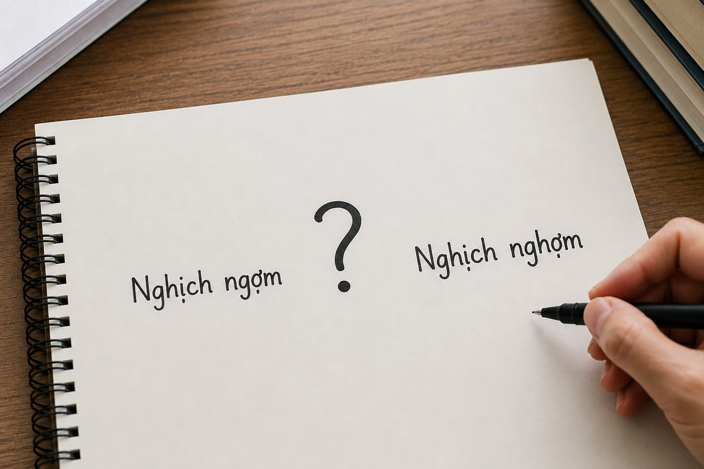 Nghịch ngợm hay nghịch nghợm đúng chính tả tiếng Việt? Mẹo phân biệt ng và ngh