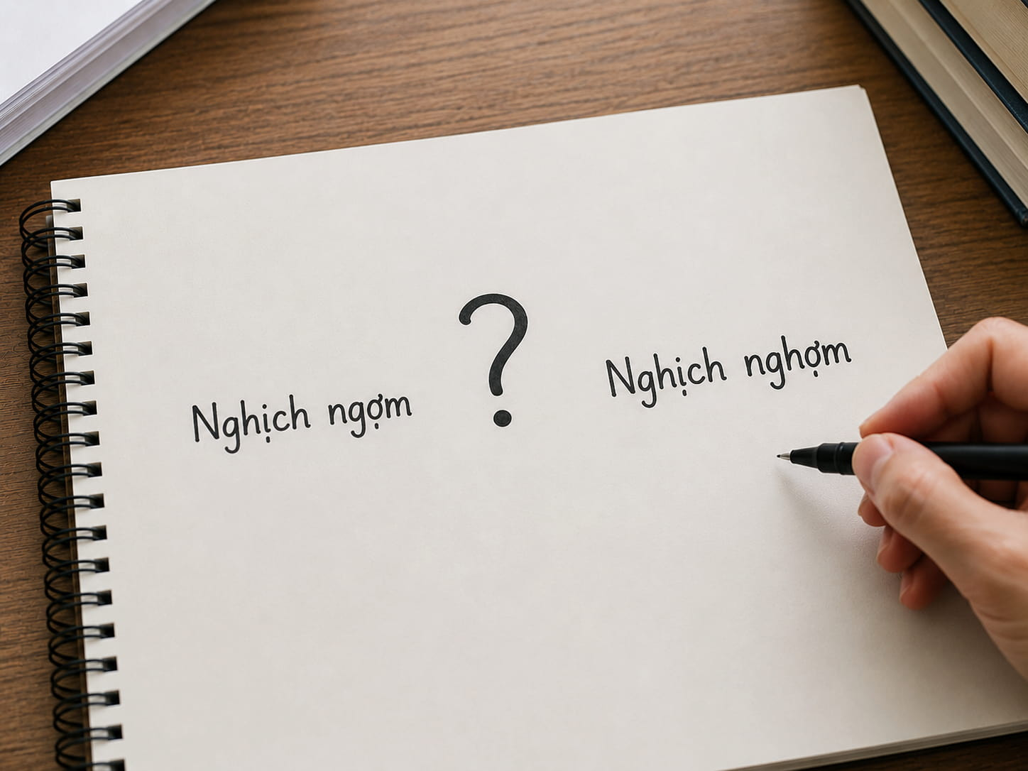 Nghịch ngợm hay nghịch nghợm viết đúng chính tả.jpg