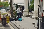Xác định người hành hung nam shipper tại khu đô thị ở Hà Nội
