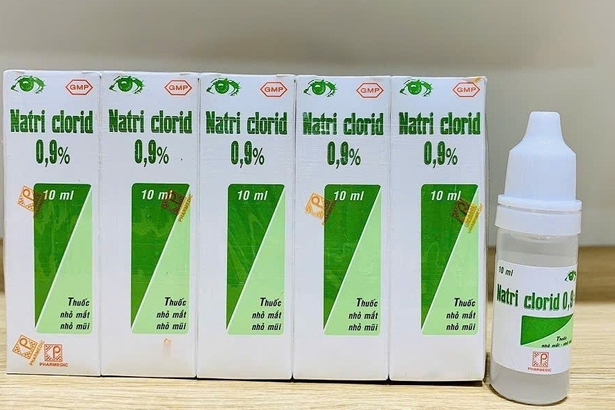 Xử phạt công ty sản xuất lô thuốc nhỏ mắt Natri clorid 0,9% vi phạm chất lượng