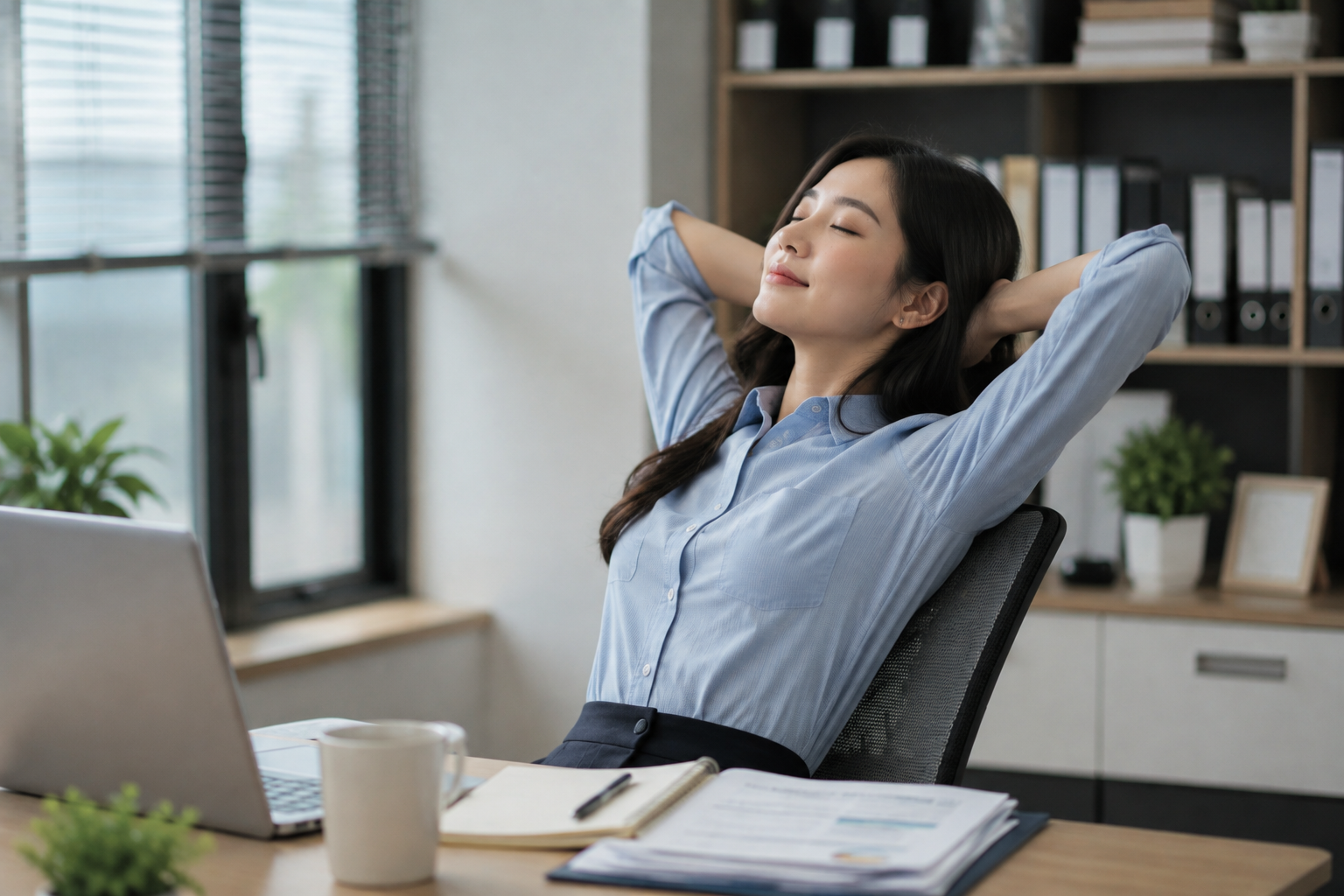 3 bài luyện tập ngay trên ghế làm việc cho người U40