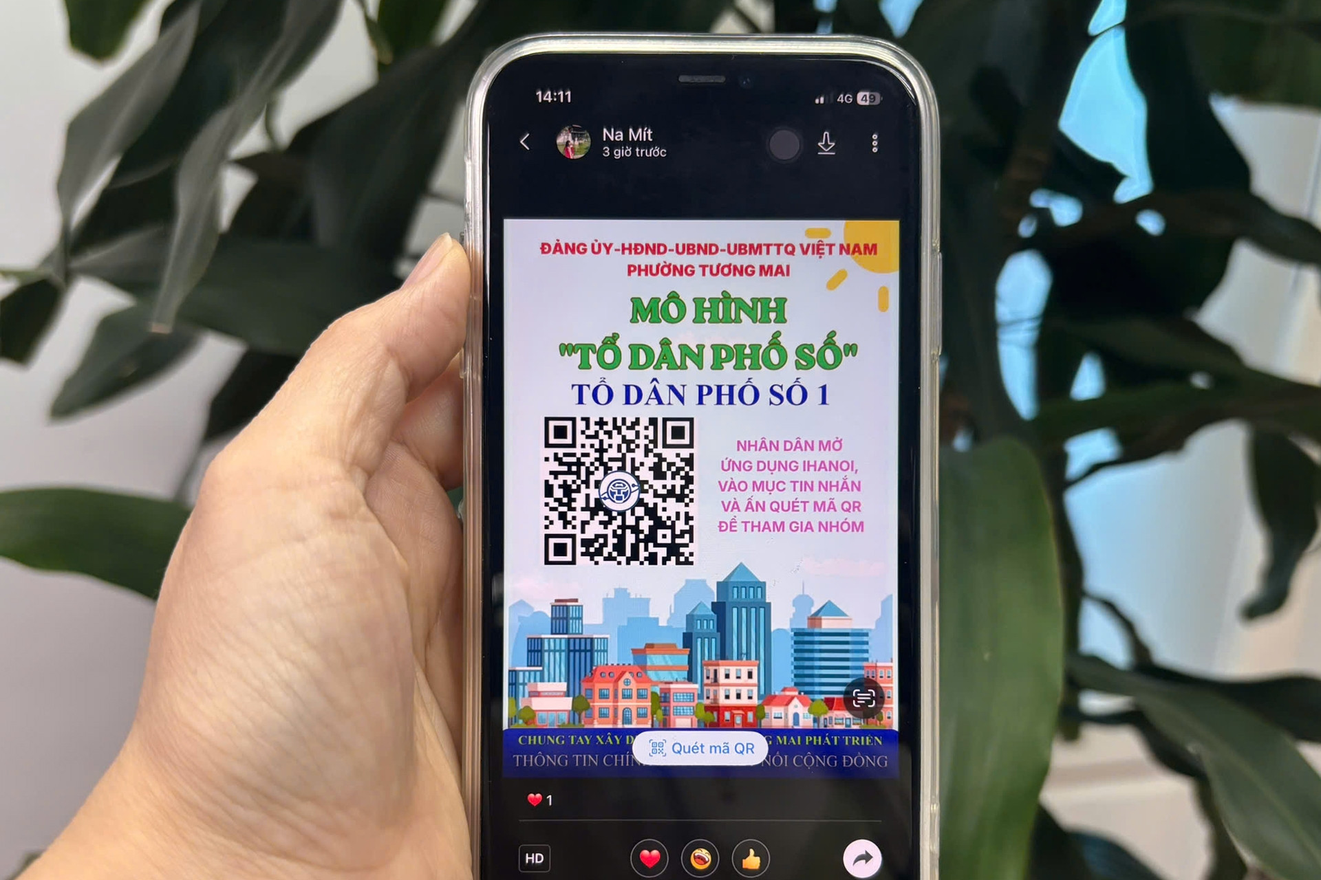 Tập trung hướng dẫn người dân 5 thao tác cơ bản tham gia “Thôn, tổ dân phố số”