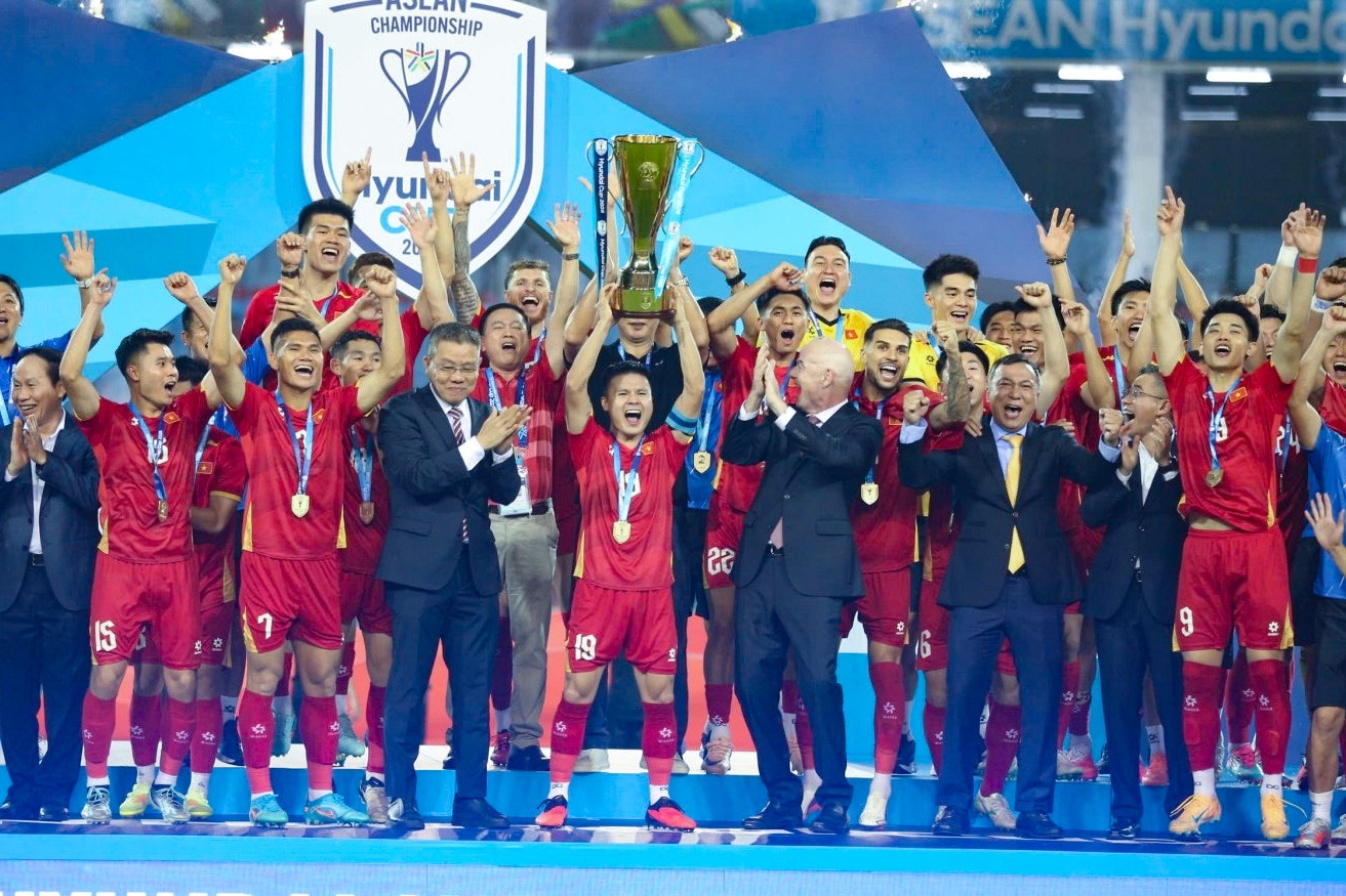 Tuyển Việt Nam bảo vệ thành công chức vô địch ASEAN Cup