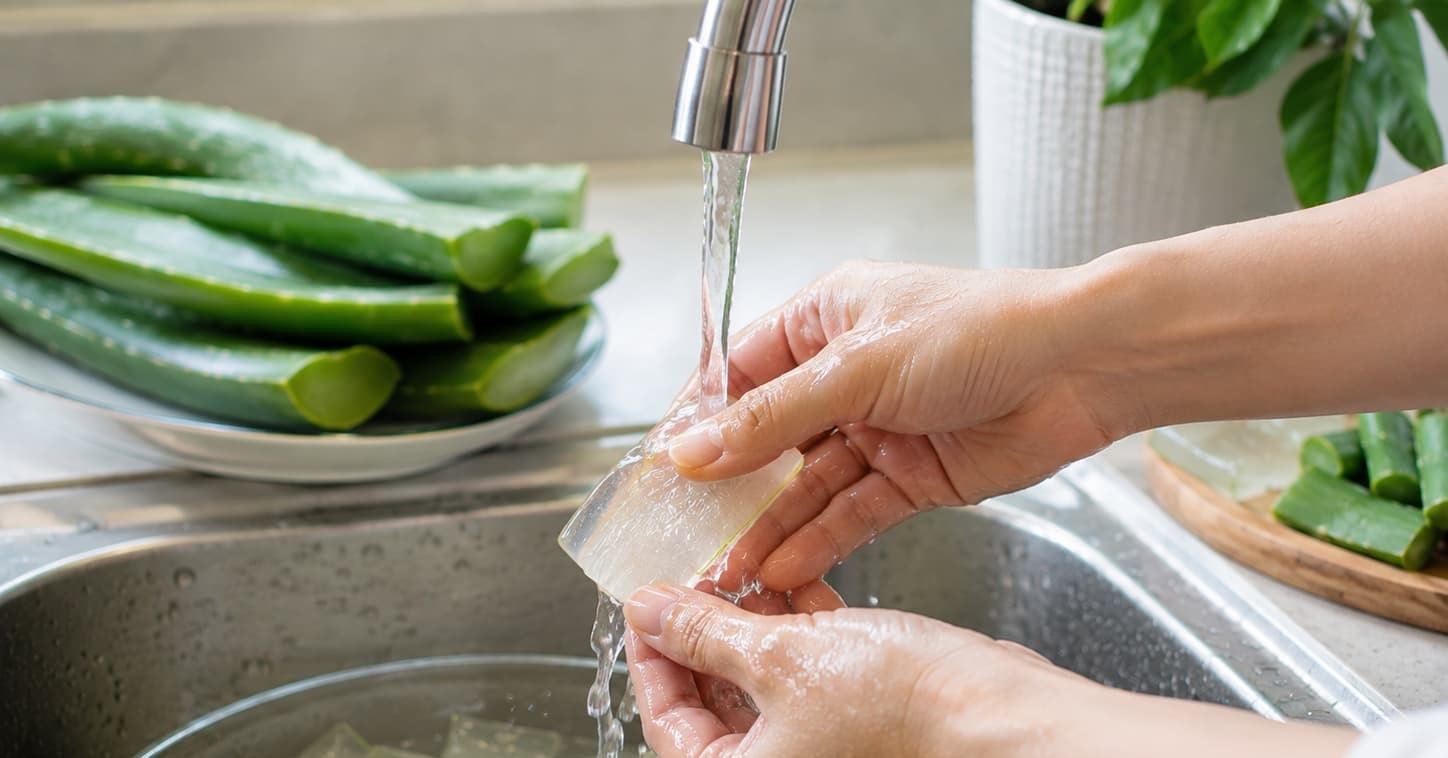 4 cách làm nha đam hết nhớt, không bị đắng cực dễ tại nhà
