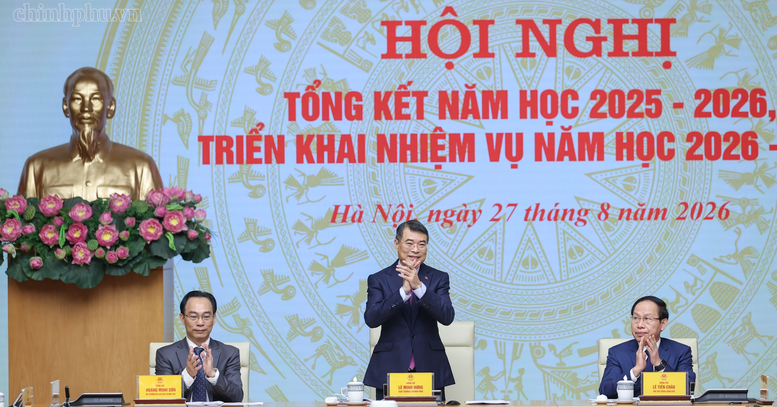 Thủ tướng chủ trì Hội nghị tổng kết năm học 2025-2026, triển khai nhiệm vụ năm học mới
