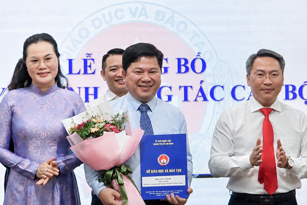 Trường THPT chuyên lớn nhất phía Nam có hiệu trưởng mới