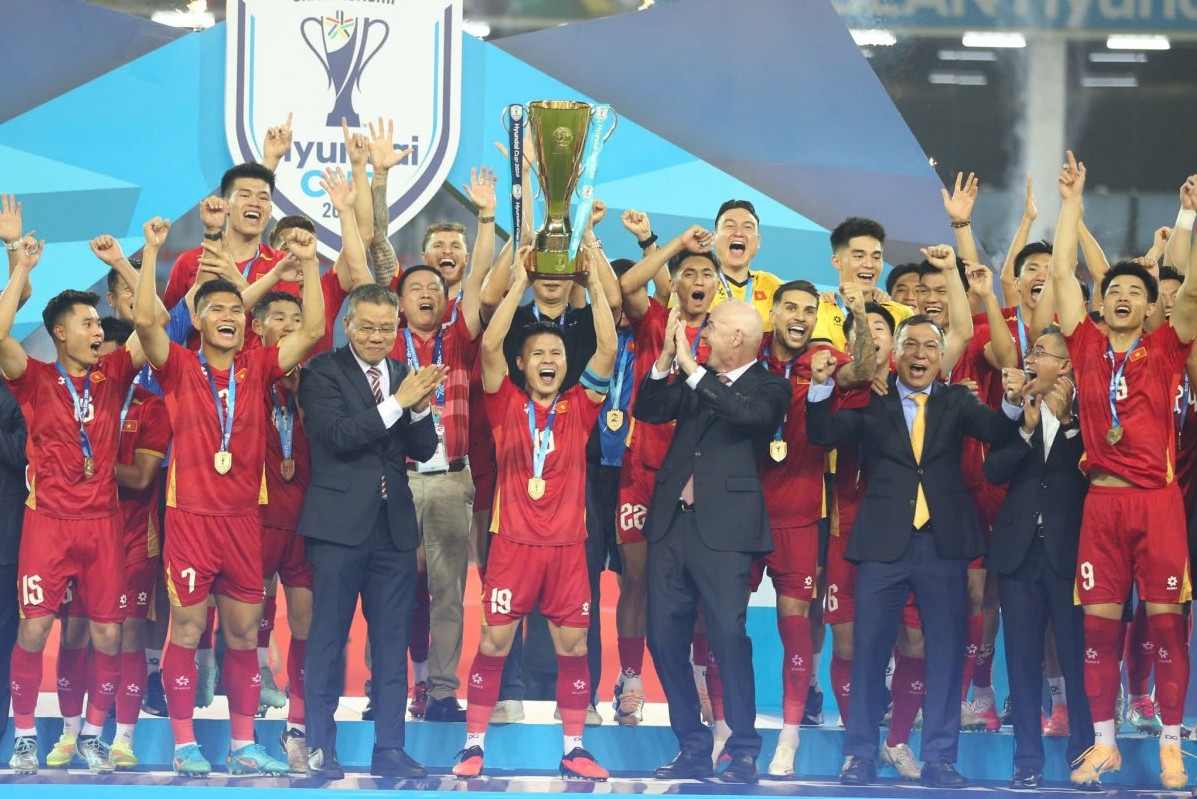 Tuyển Việt Nam bảo vệ thành công chức vô địch ASEAN Cup