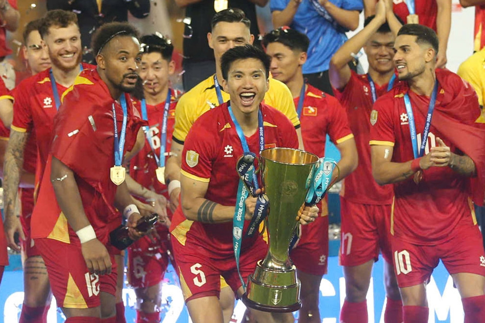 Tuyển Việt Nam viết sử khi vô địch ASEAN Cup 2026