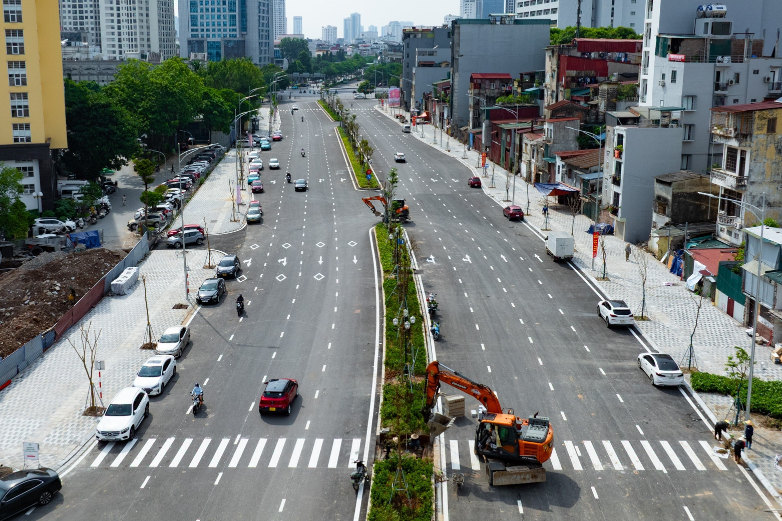 Cận cảnh Vành đai 1 Hà Nội thông xe dịp 2/9