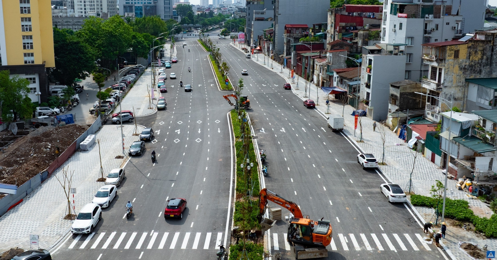 Cận cảnh Vành đai 1 Hà Nội thông xe dịp 2/9