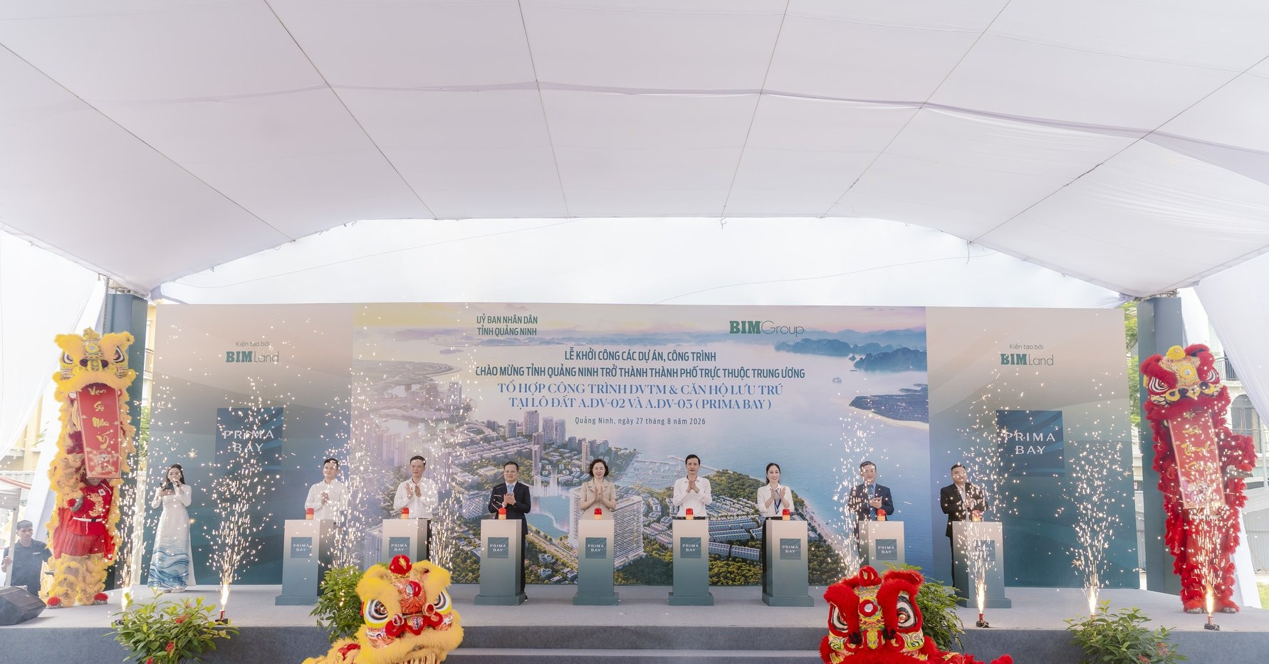BIM Land khởi công toà tháp dự án Prima Bay