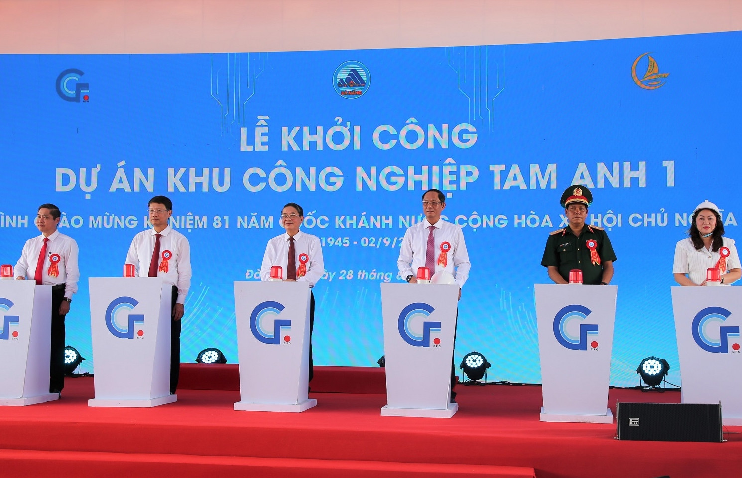 Đà Nẵng khởi công khu công nghiệp gần 170ha, vốn hơn 1.500 tỷ đồng