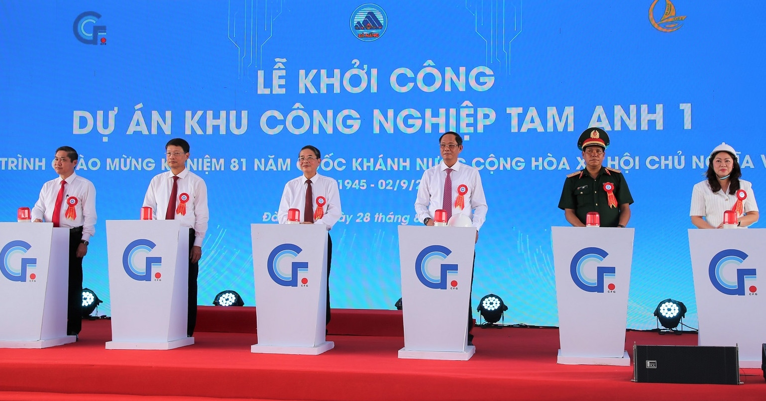 Đà Nẵng khởi công khu công nghiệp gần 170ha, vốn hơn 1.500 tỷ đồng