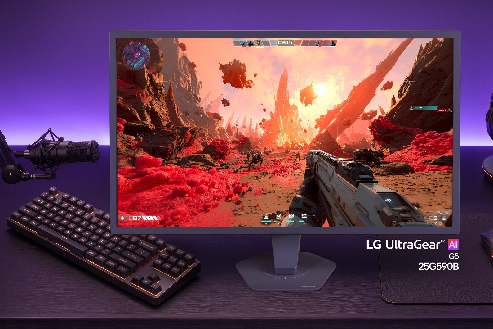 Giảm độ trễ khi chơi eSports với màn hình LG UltraGear 25G590B