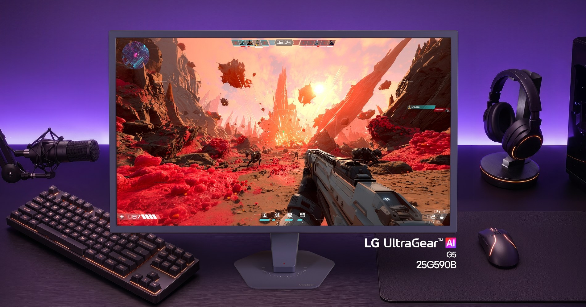 Giảm độ trễ khi chơi eSports với màn hình LG UltraGear 25G590B