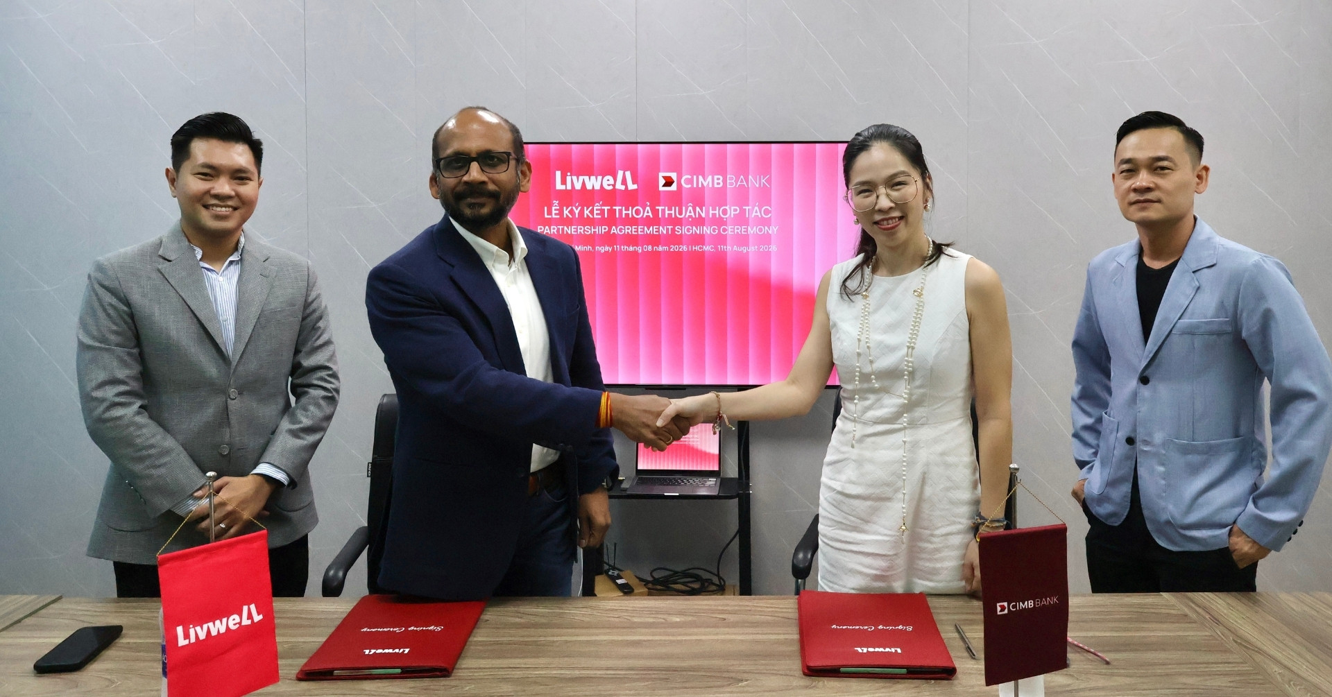 LivWell hợp tác CIMB Việt Nam kiến tạo giải pháp tài chính cho lối sống hiện đại