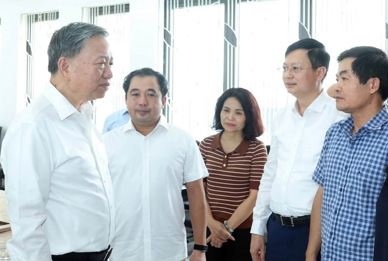 Tổng Bí thư, Chủ tịch nước kiểm tra các dự án tại Hà Nội