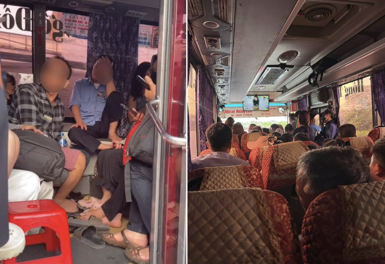 Chở 51 người trên xe 29 chỗ về Hà Nội, chủ xe và tài xế bị phạt 33 triệu đồng