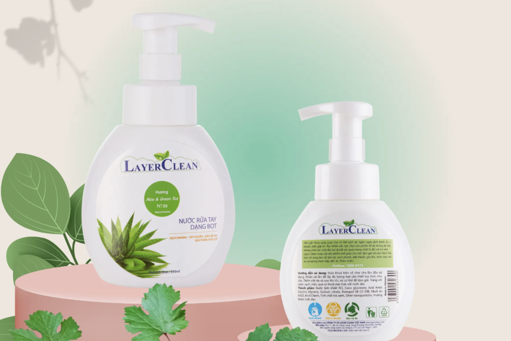 Thu hồi trên toàn quốc nước rửa tay Layer Clean do hàng loạt vi phạm