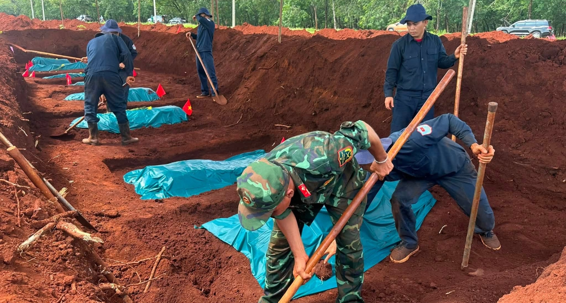 Tìm nhân chứng biết thông tin về hố chôn tập thể 30-40 liệt sĩ hy sinh năm 1968