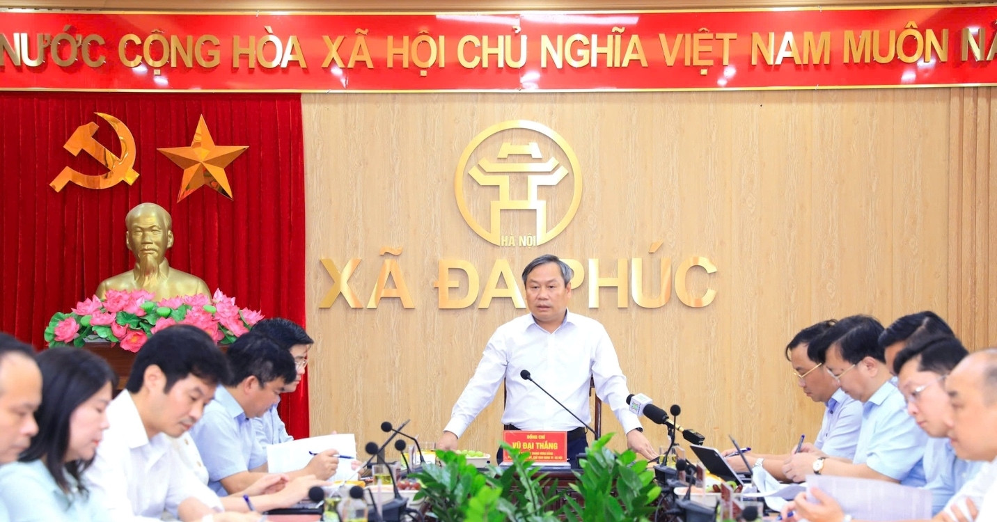 Chủ tịch UBND TP Hà Nội kiểm tra công tác phòng, chống thiên tai