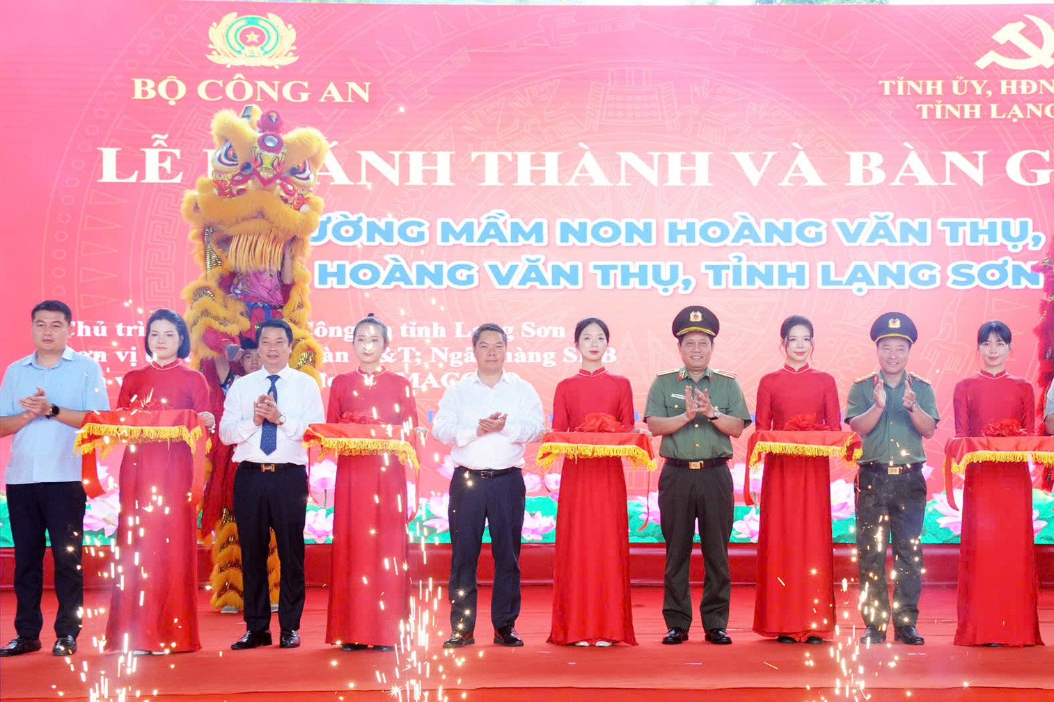 T&T Group và SHB đồng hành cùng Bộ Công an xây trường mầm non tại Lạng Sơn