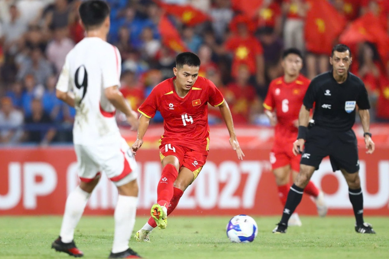 Bảng xếp hạng vòng loại U20 châu Á 2027: U20 Việt Nam gặp khó