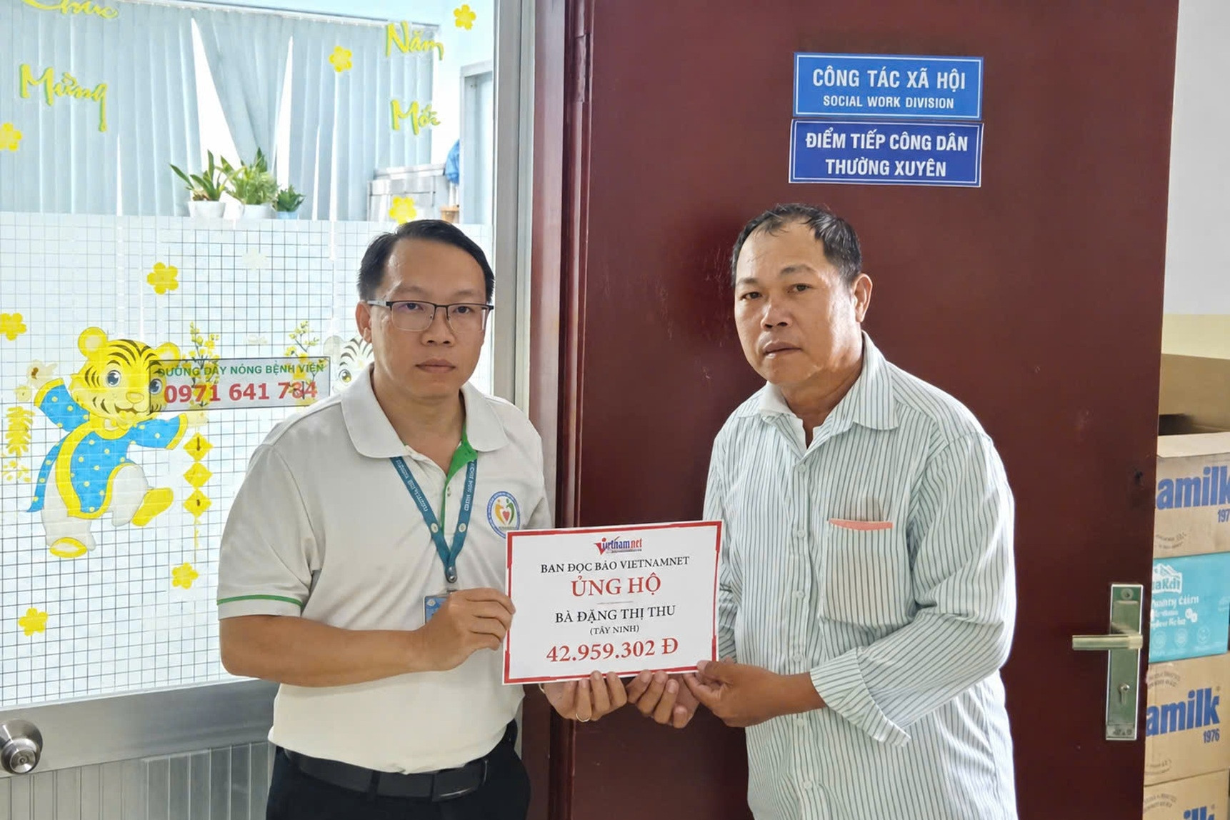 'Cảm ơn bạn đọc báo VietNamNet, vợ tôi được cứu rồi'